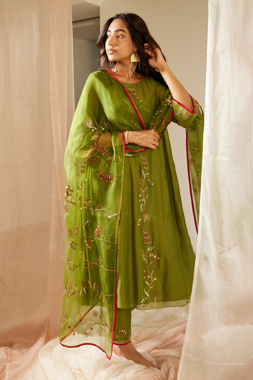 Green Gul Stole