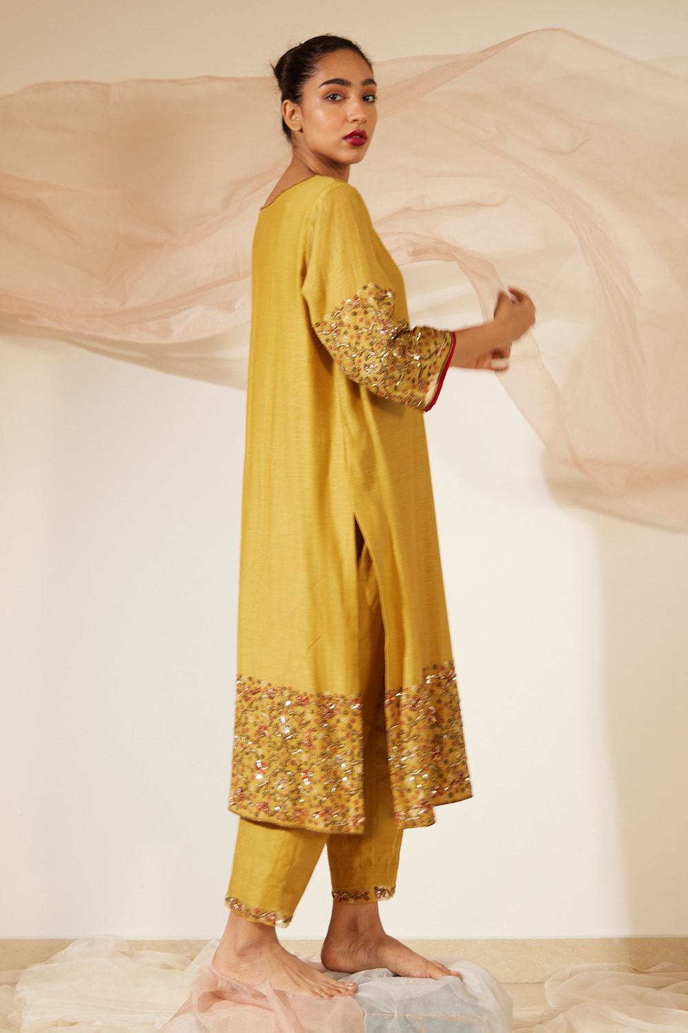 Yellow Gulaal Kurta Set