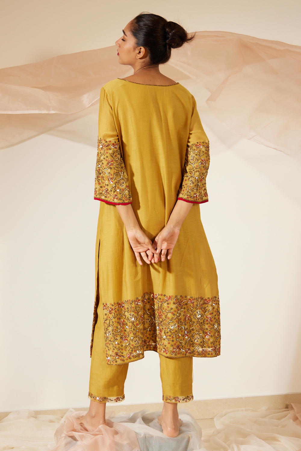 Yellow Gulaal Kurta Set