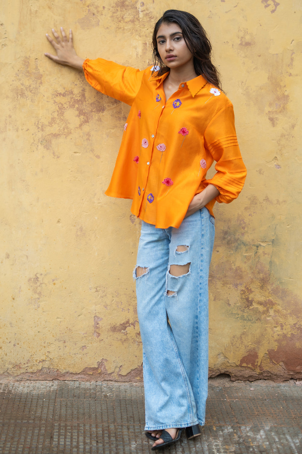 Popsicle Orange Scarlet Shirt