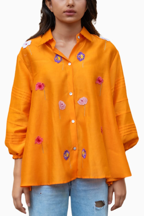 Popsicle Orange Scarlet Shirt