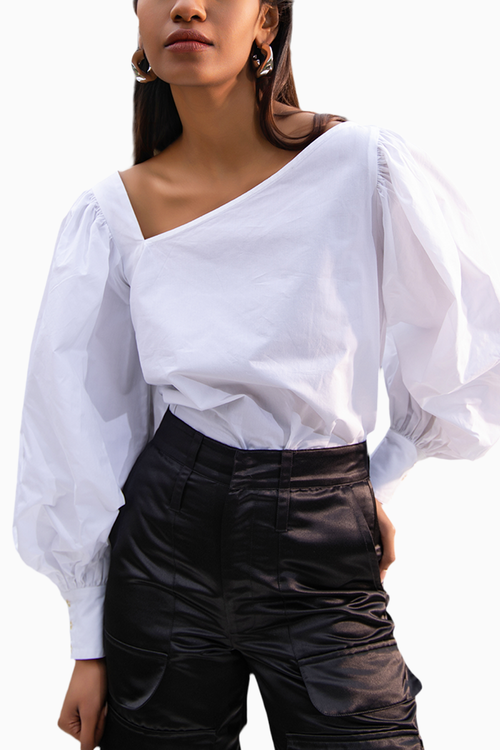 Serene Snow white Top