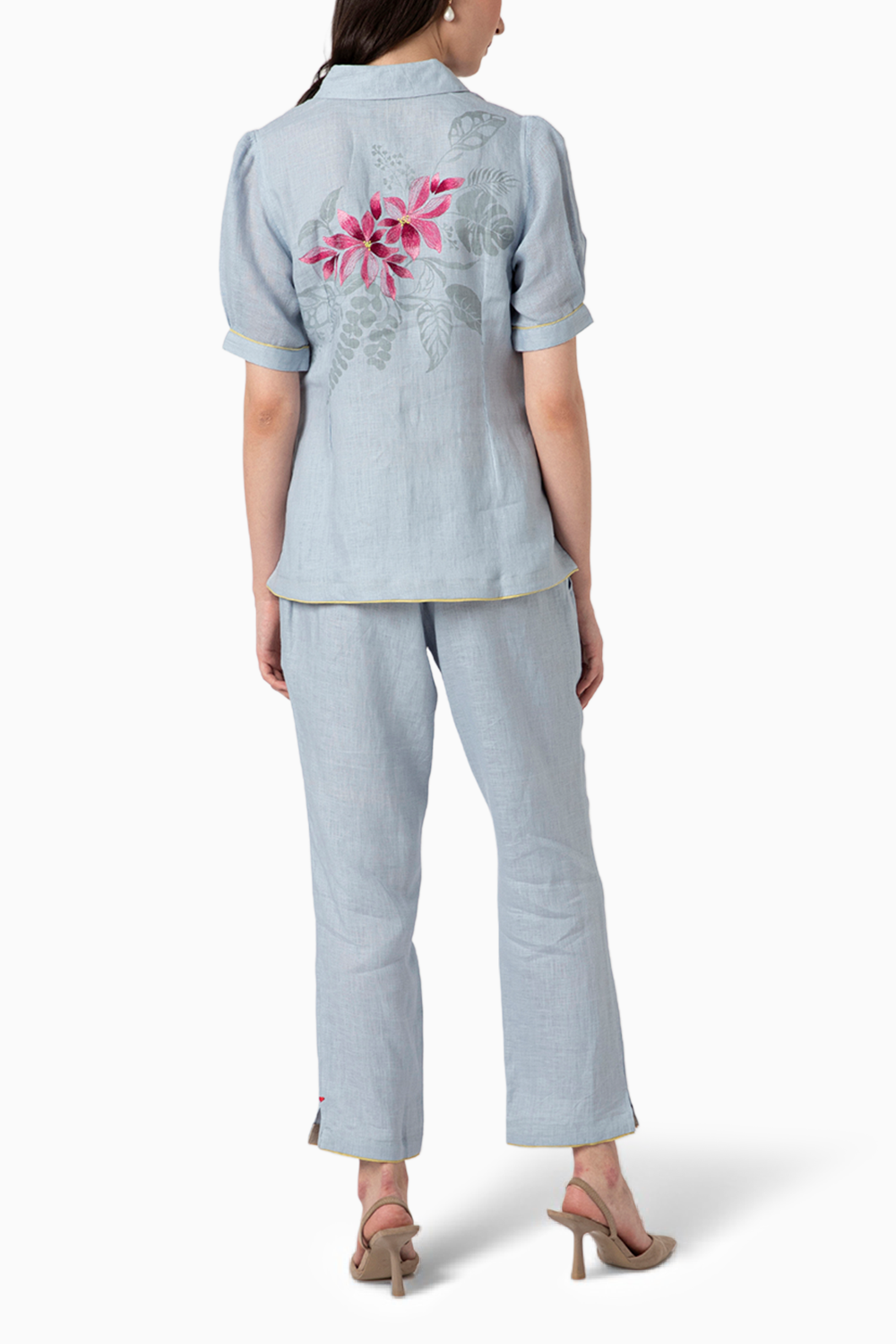 Star Shaded Flower Shirt and Pant