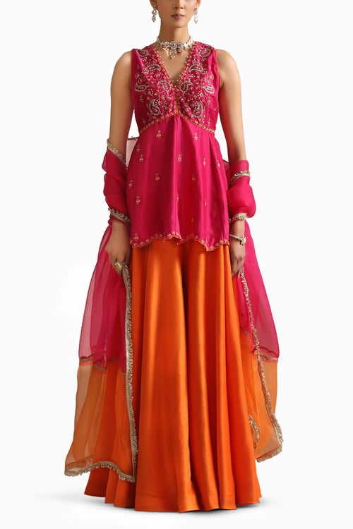 Rani Yamini Sharara Set
