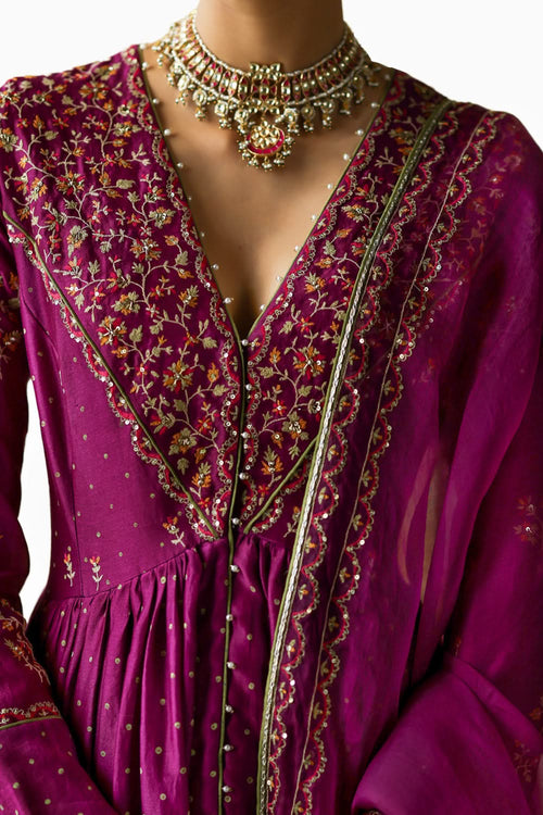 Pranika Anarkali Set