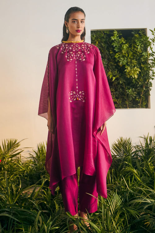 Purple Nirva Co-ord Set