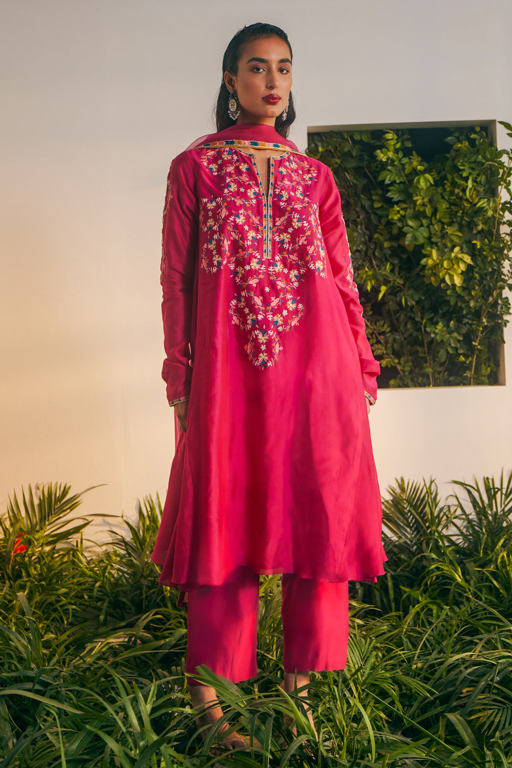 Rani Kimaya Kurta Set