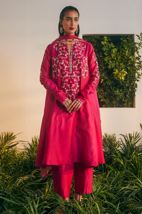 Rani Kimaya Kurta Set
