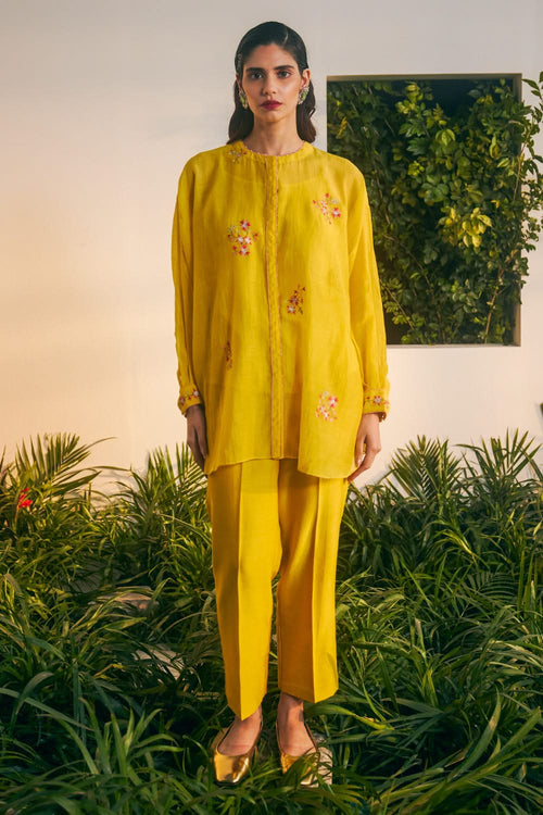 Yellow Zia Co-ord Set