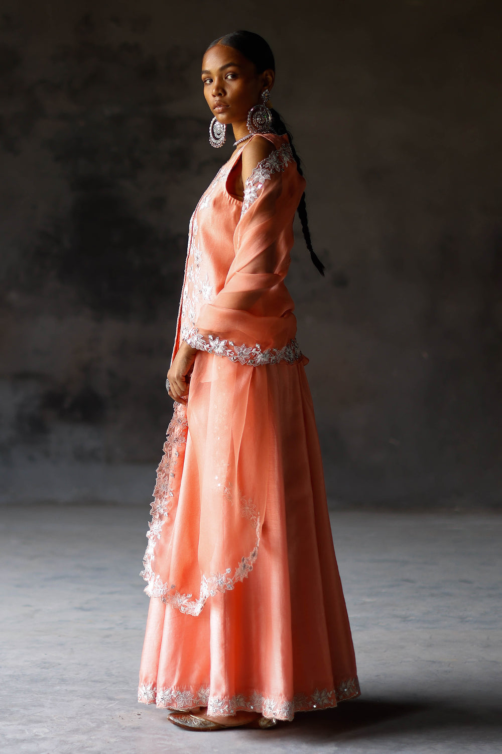 Coral Ariyah Sharara Set