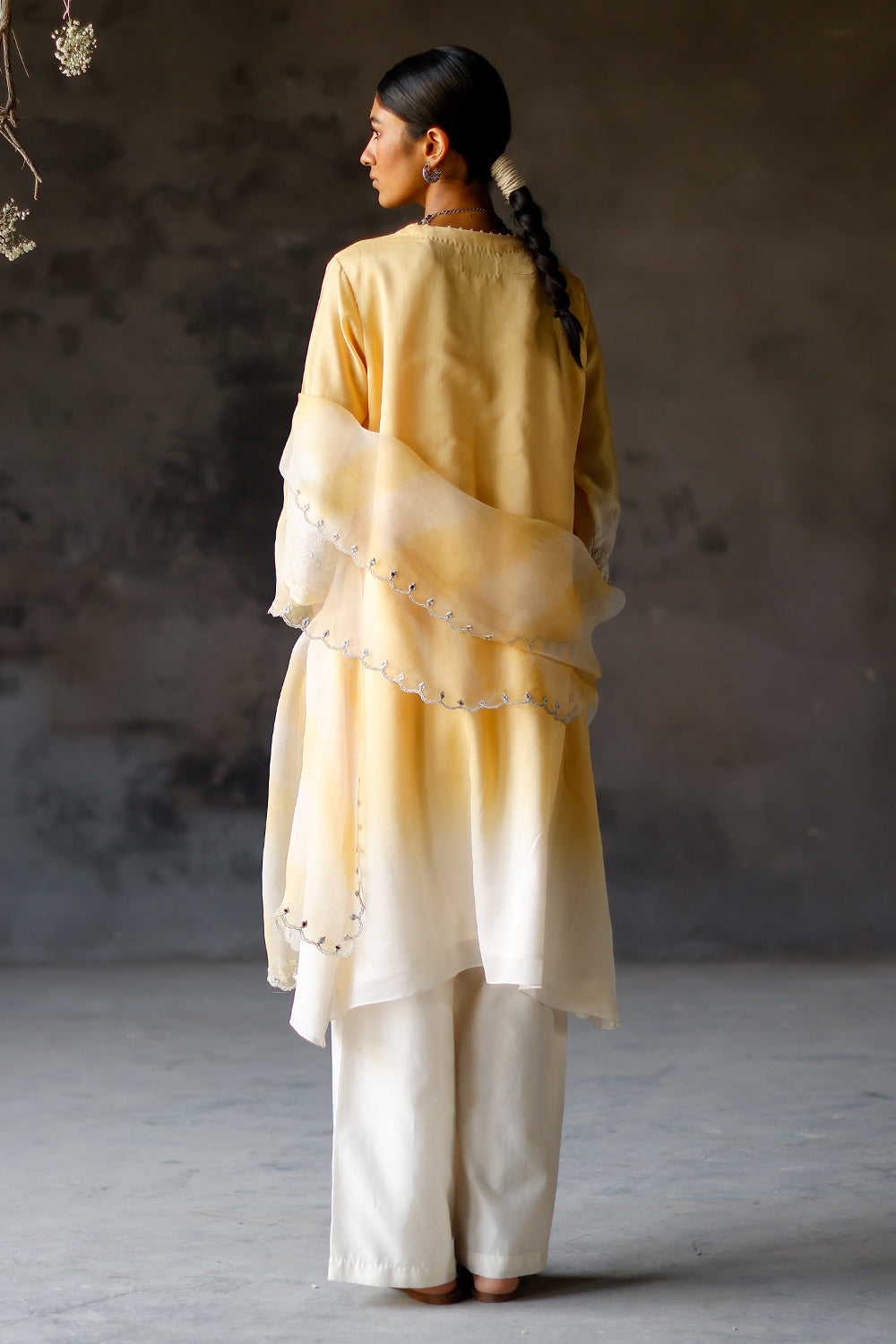 Yellow Advika Kurta Set