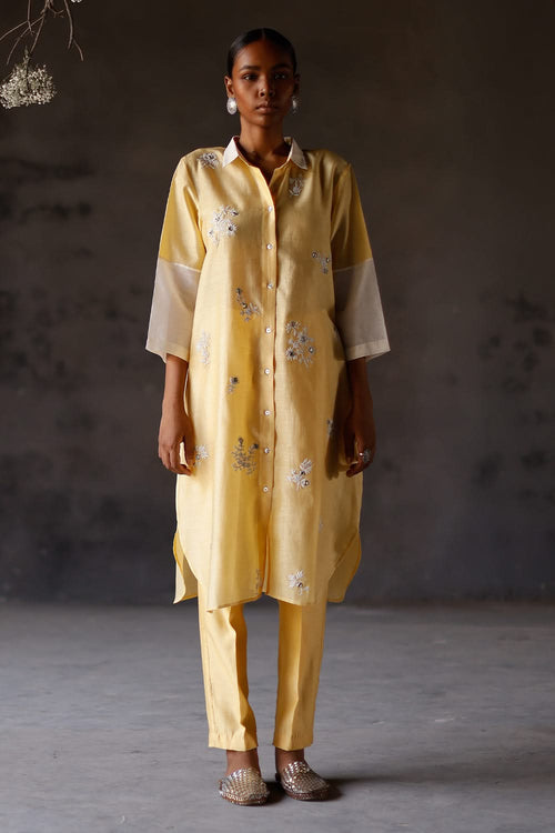 Yellow Yami Tunic Set