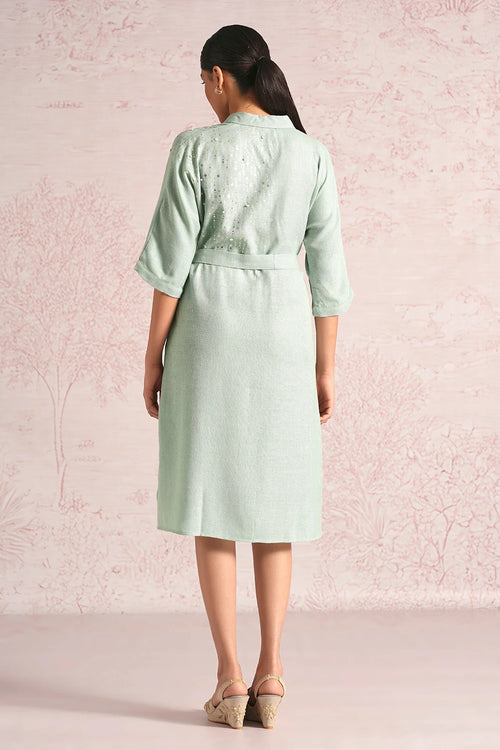 Shimmer Strings Cloud Kyra Dress