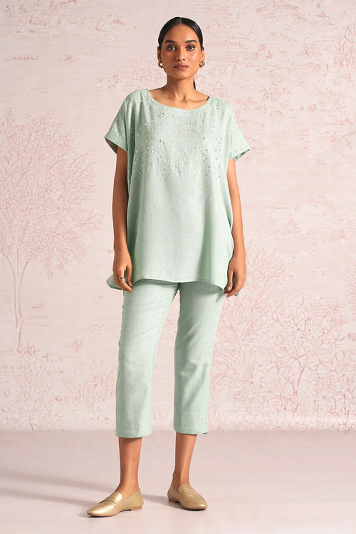Shimmer Strings Cloud Square Co-ord