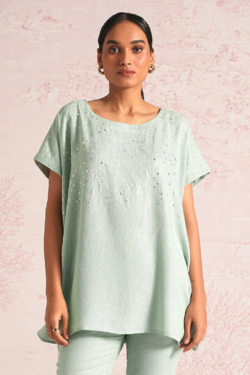Shimmer Strings Cloud Square Co-ord