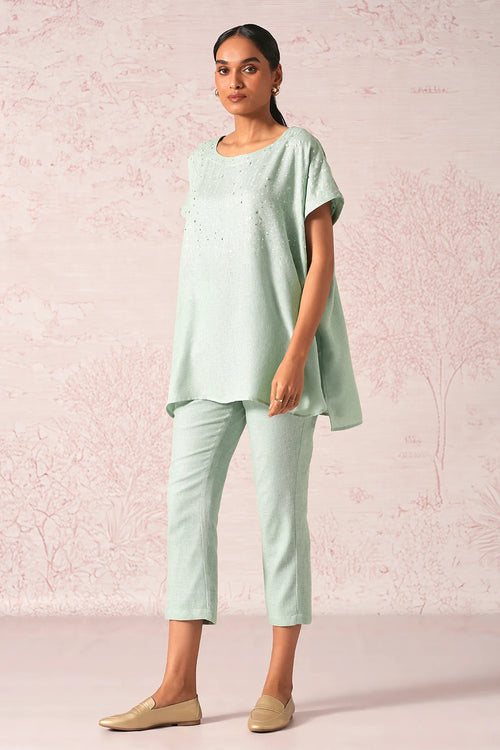 Shimmer Strings Cloud Square Co-ord