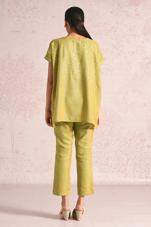 Shimmer Strings Pear Square Co-ord