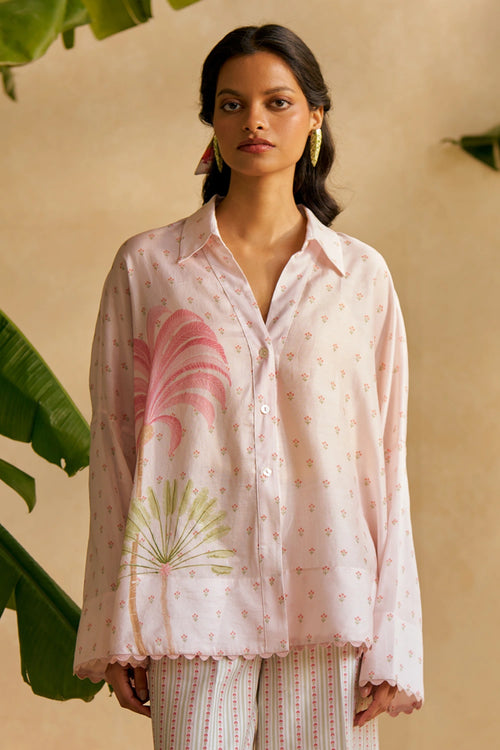 Rouge Pana Oversized Shirt