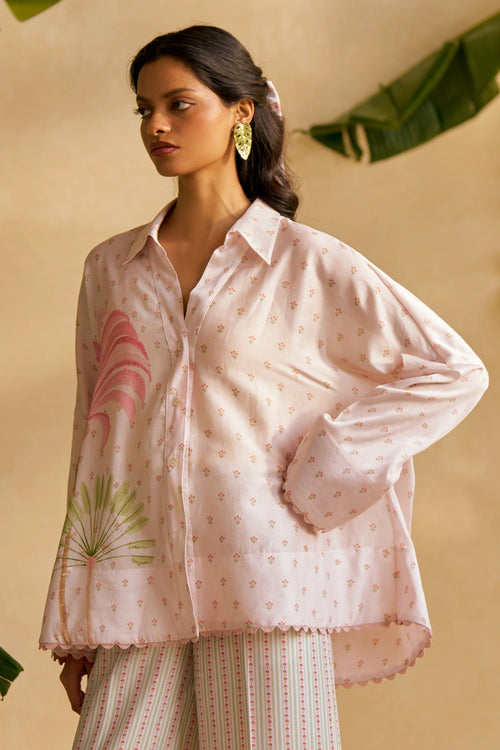 Rouge Pana Oversized Shirt