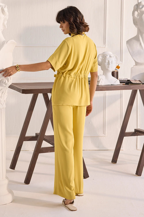 Rio Yellow Four Pocket Co-ord Set