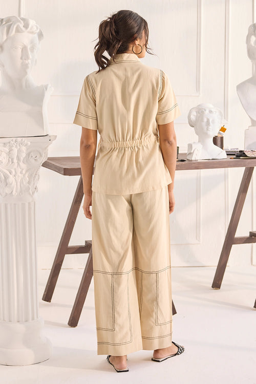Dove Beige Co-ord Set