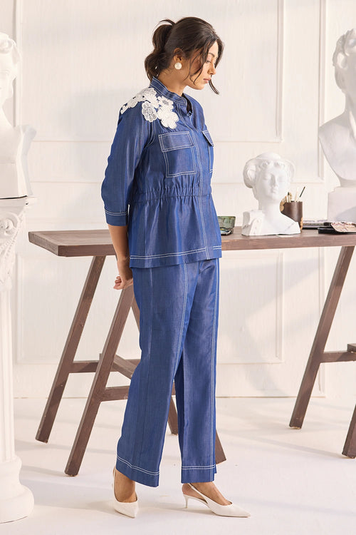 Shoulder Bloom Co-ord Set