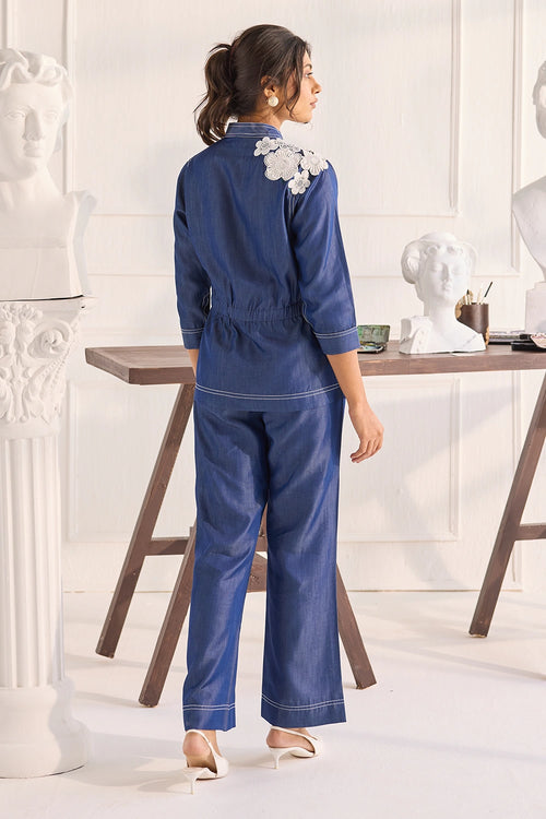 Shoulder Bloom Co-ord Set