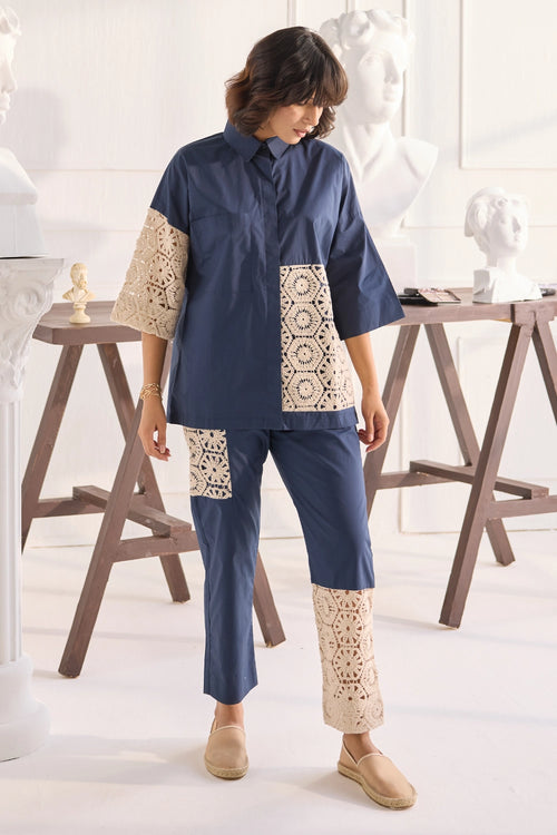 Dali Blue Co-ord Set