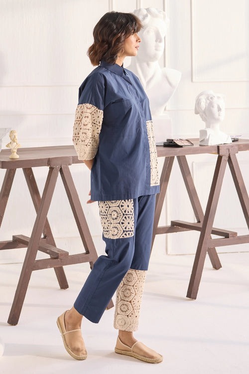 Dali Blue Co-ord Set