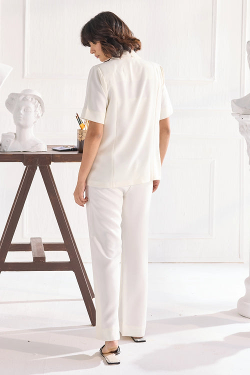 Posh White Co-ord Set