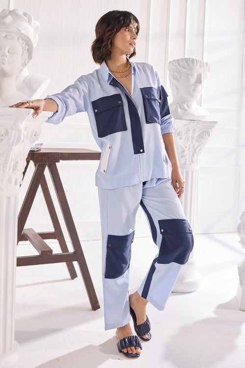 The Nyx Blue Co-ord Set