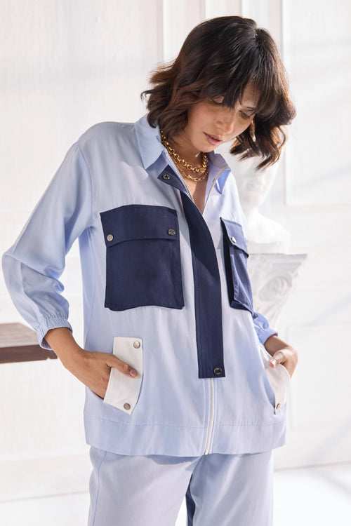 The Nyx Blue Co-ord Set