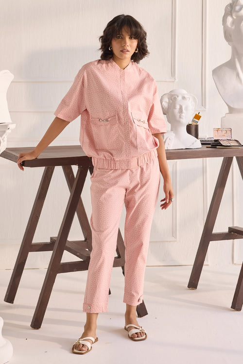 Vintage Orange Pink Co-ord Set