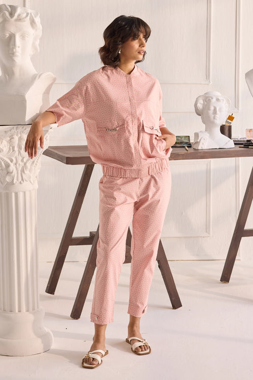 Vintage Orange Pink Co-ord Set