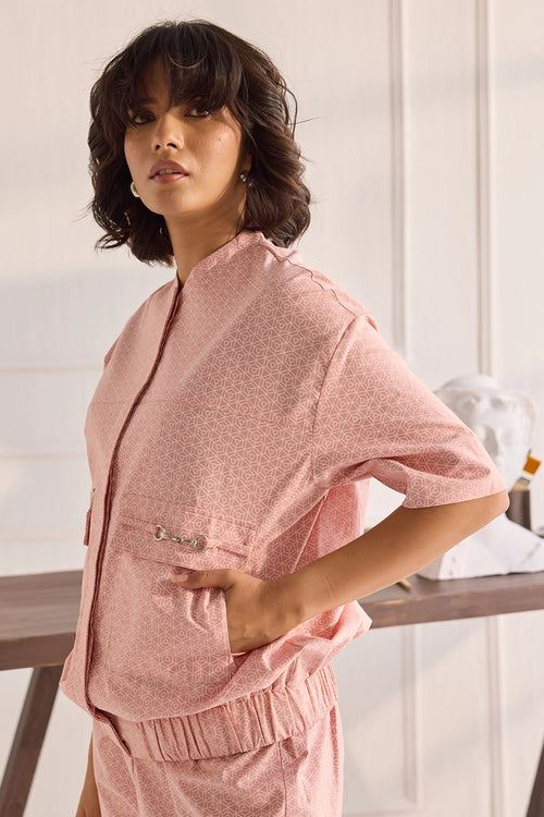Vintage Orange Pink Co-ord Set