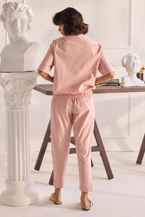 Vintage Orange Pink Co-ord Set