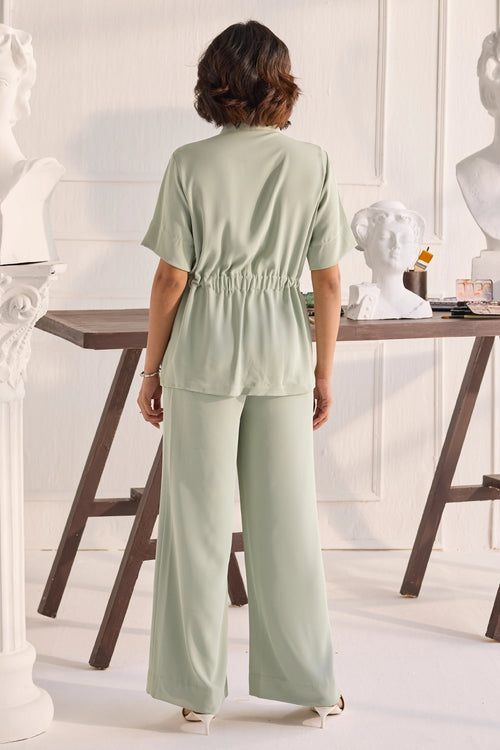 Rio Buckle Green Co-ord Set
