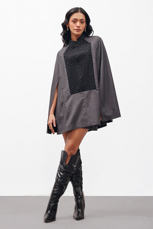 Ironveil Cape and Skirt Set