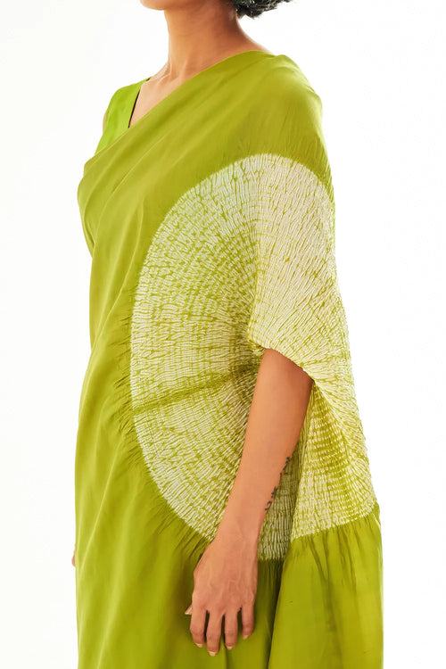 Green Shoot Handwoven Handsfree Saree