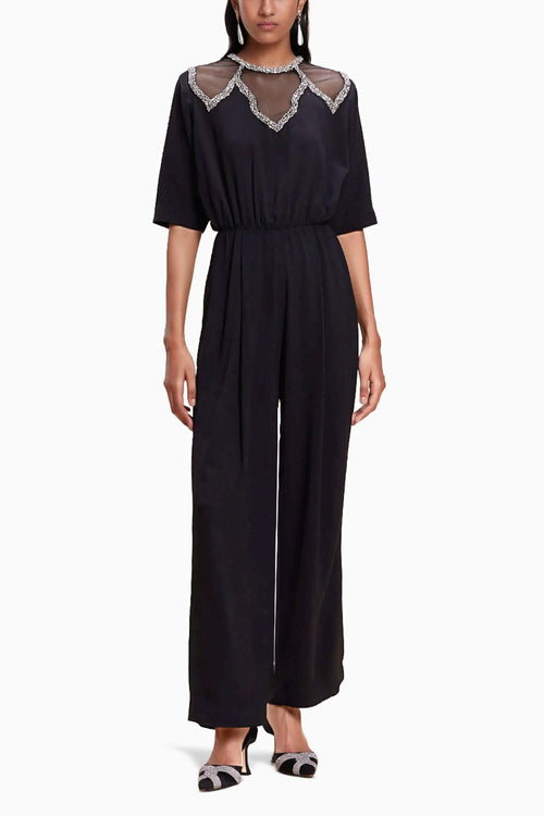 Black Blingy Jumpsuit