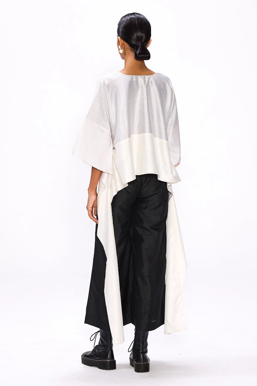 Off Grid Kaftan Stripe Blouse