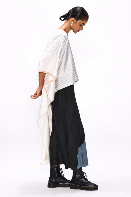 Off Grid Kaftan Stripe Blouse
