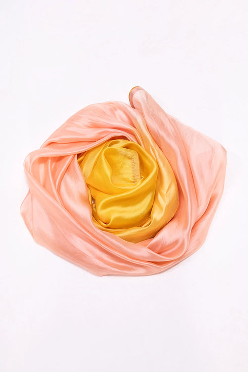Smudge Apricot Dupatta