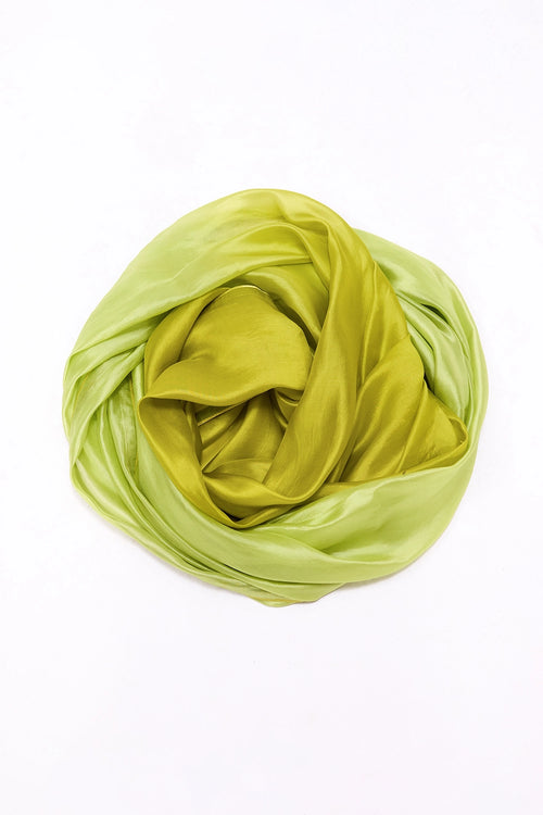 Smudge Greenery Dupatta