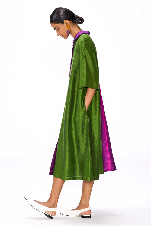 Margin Purple Moss Dress