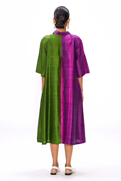 Margin Purple Moss Dress