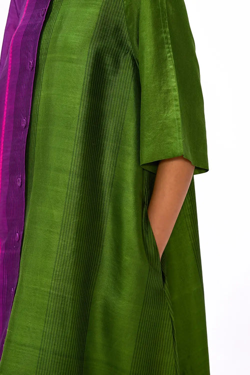 Margin Purple Moss Dress