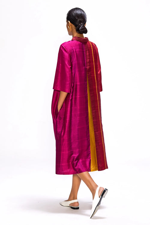 Margin Wine Dress