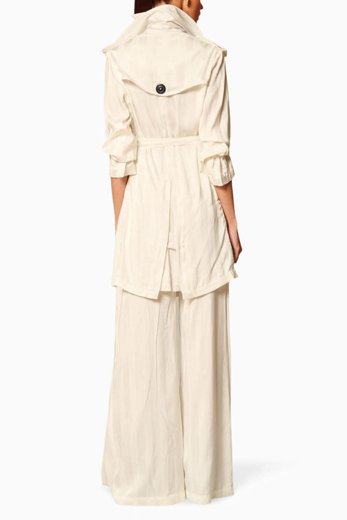 Checkmate Ivory Striped Hakama Pants