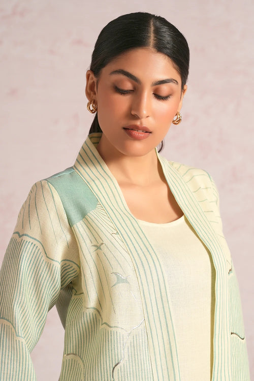 Silver Linning Green Lylah Jacket